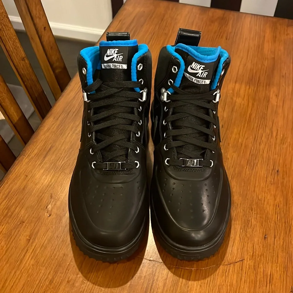 Nike Lunar Air Force 1 Sneakerboot Sneakers Boots Shoes 654481 003 Mens Size 8